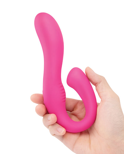 Together Harmony Vibe Versatile Dual-Stim Vibrator - Pink Electric Eel INC