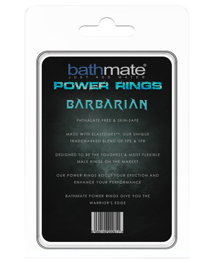 Bathmate Barbarian Cock Ring - Black Bathmate