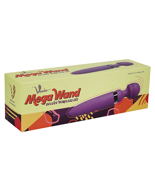 Voodoo Deluxe Mega Wand 28X - Purple Thank Me Now INC vibrators