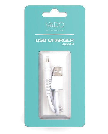 VeDO USB Charger - Group B White Savvy Co.