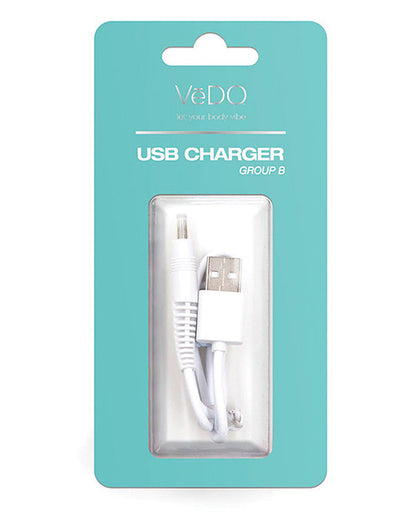 VeDO USB Charger - Group B White Savvy Co.