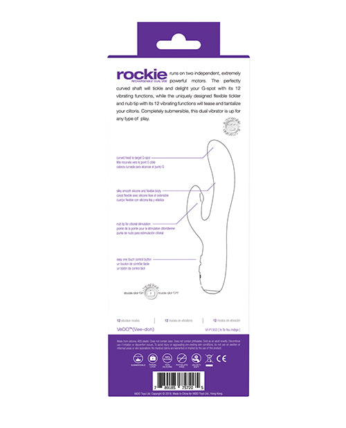 Vedo Rockie Rechargeable Dual Vibe Savvy Co.