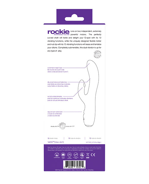 Vedo Rockie Rechargeable Dual Vibe Savvy Co.