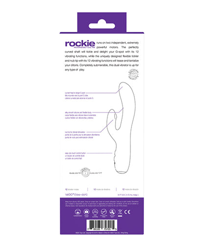 Vedo Rockie Rechargeable Dual Vibe Savvy Co.