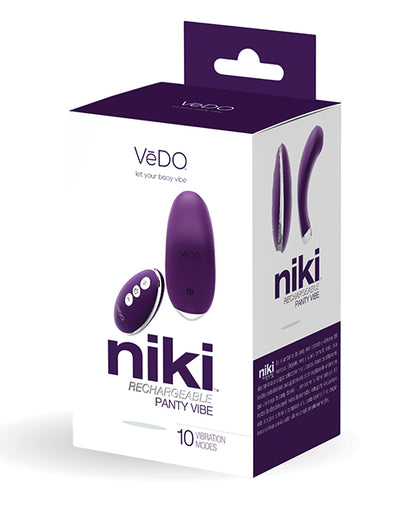 Vedo Niki Rechargeable Panty Vibe Savvy Co.