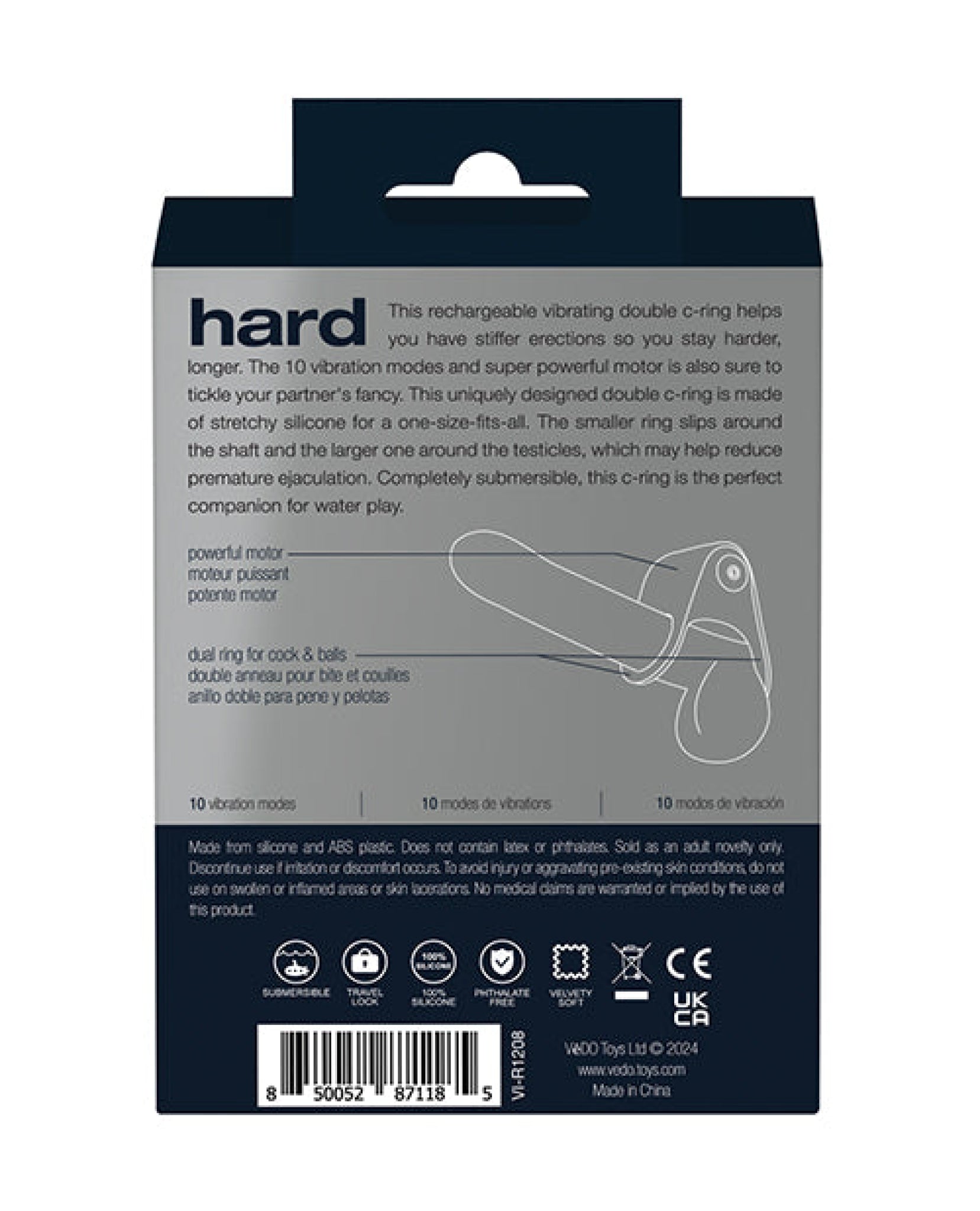 VeDo Hard Rechargeable C-Ring Savvy Co.