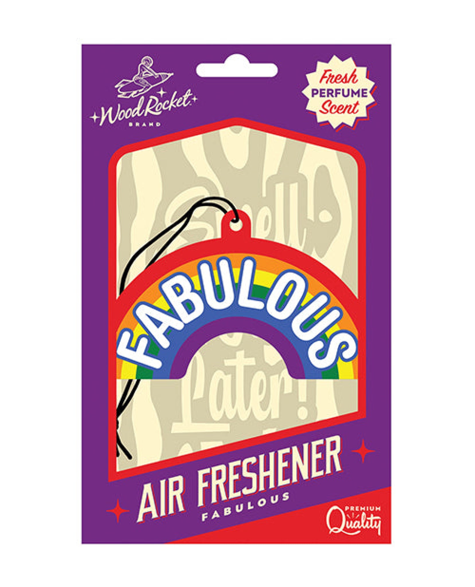 Wood Rocket Fabulous Air Freshener - Perfume Wood Rocket LLC