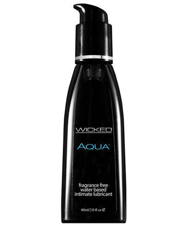 Wicked Sensual Care Aqua Water Based Lubricant - Oz Wicked Sensual Care