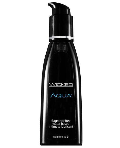 Wicked Sensual Care Aqua Water Based Lubricant - Oz Wicked Sensual Care