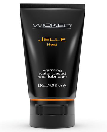 Wicked Sensual Care Jelle Warming Water Based Anal Gel Lubricant - 4 oz Wicked Sensual Care