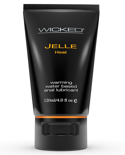 Wicked Sensual Care Jelle Warming Water Based Anal Gel Lubricant - 4 oz Wicked Sensual Care