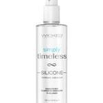 Wicked Sensual Care Simply Timeless Silicone Lubricant - 4 Oz Wicked Sensual Care
