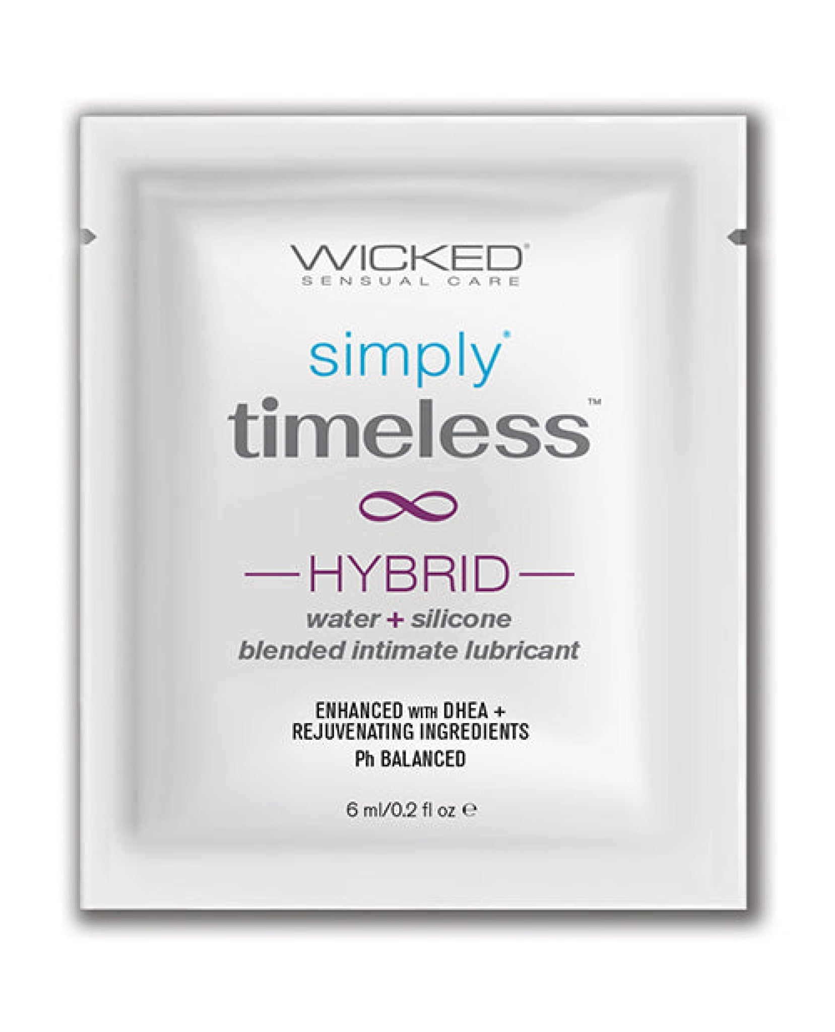 Wicked Sensual Care Simply Timeless Hybrid Water & Silicone Lubricant - oz Wicked Sensual Care