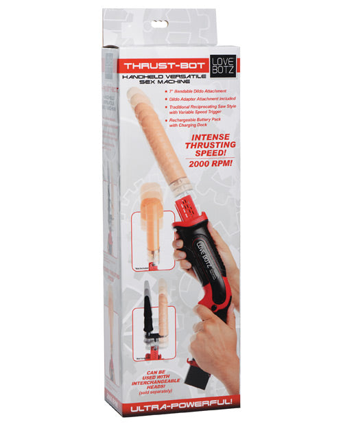 LoveBotz Thrust Bot Handheld Multi Speed Sex Machine Xr LLC sex machines