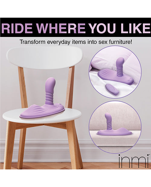 Inmi Thrust N' Grind Thrusting & Vibrating Silicone Grinder - Purple Xr LLC