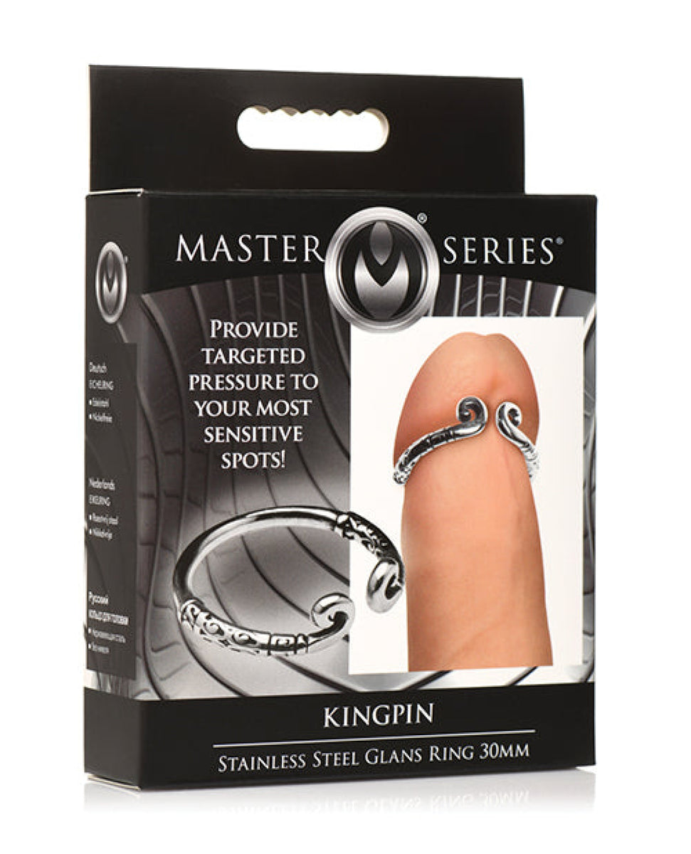 Master Series Kingpin Stainless Steel 30mm Glans Ring Xr LLC