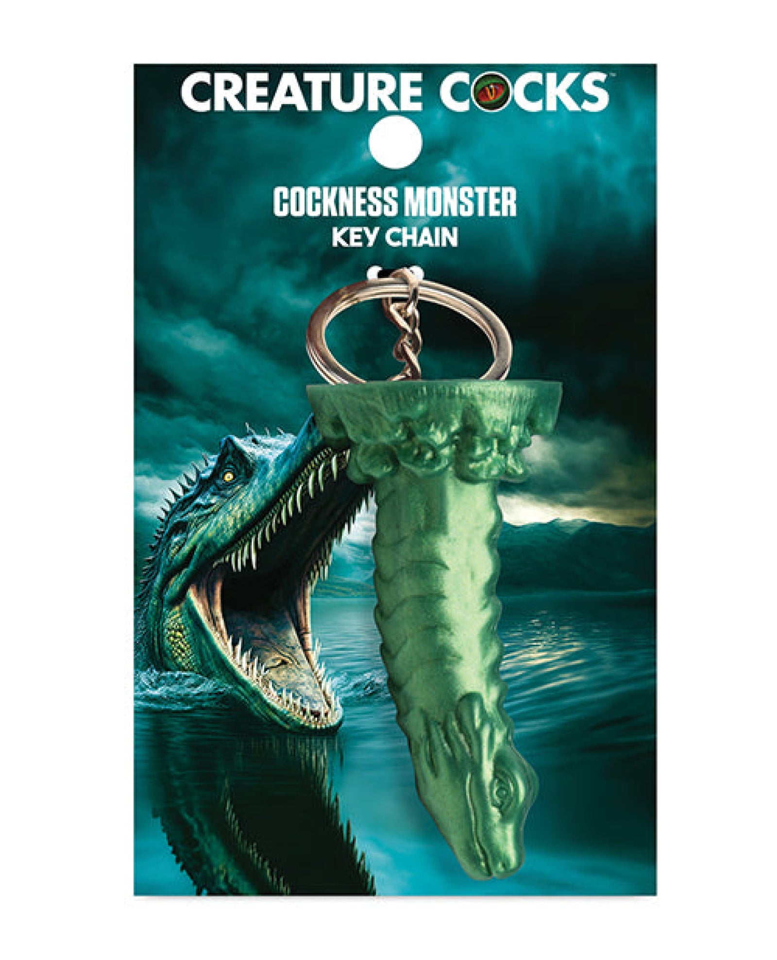 Creature Cocks Cockness Monster Silicone Key Chain - Multi Color Xr LLC