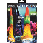 Creature Cocks Luminoctopus Glow-in-the-Dark Tentacle Dildo - Rainbow Xr LLC