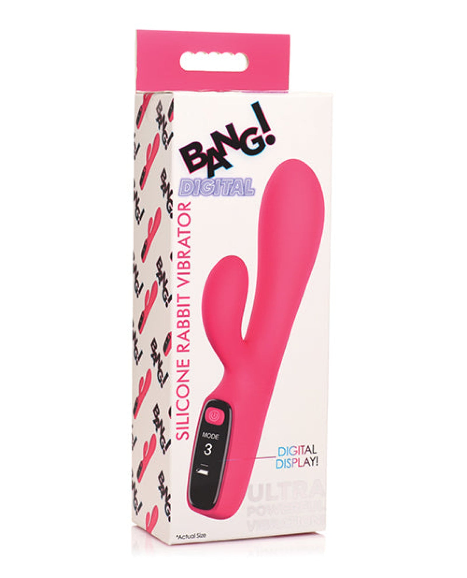 Bang! 10X Digital Rabbit Vibrator - Pink Xr LLC