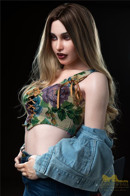 Pearl 168cm(5ft6) A-Cup Silicone Love Doll - Irontech Doll®