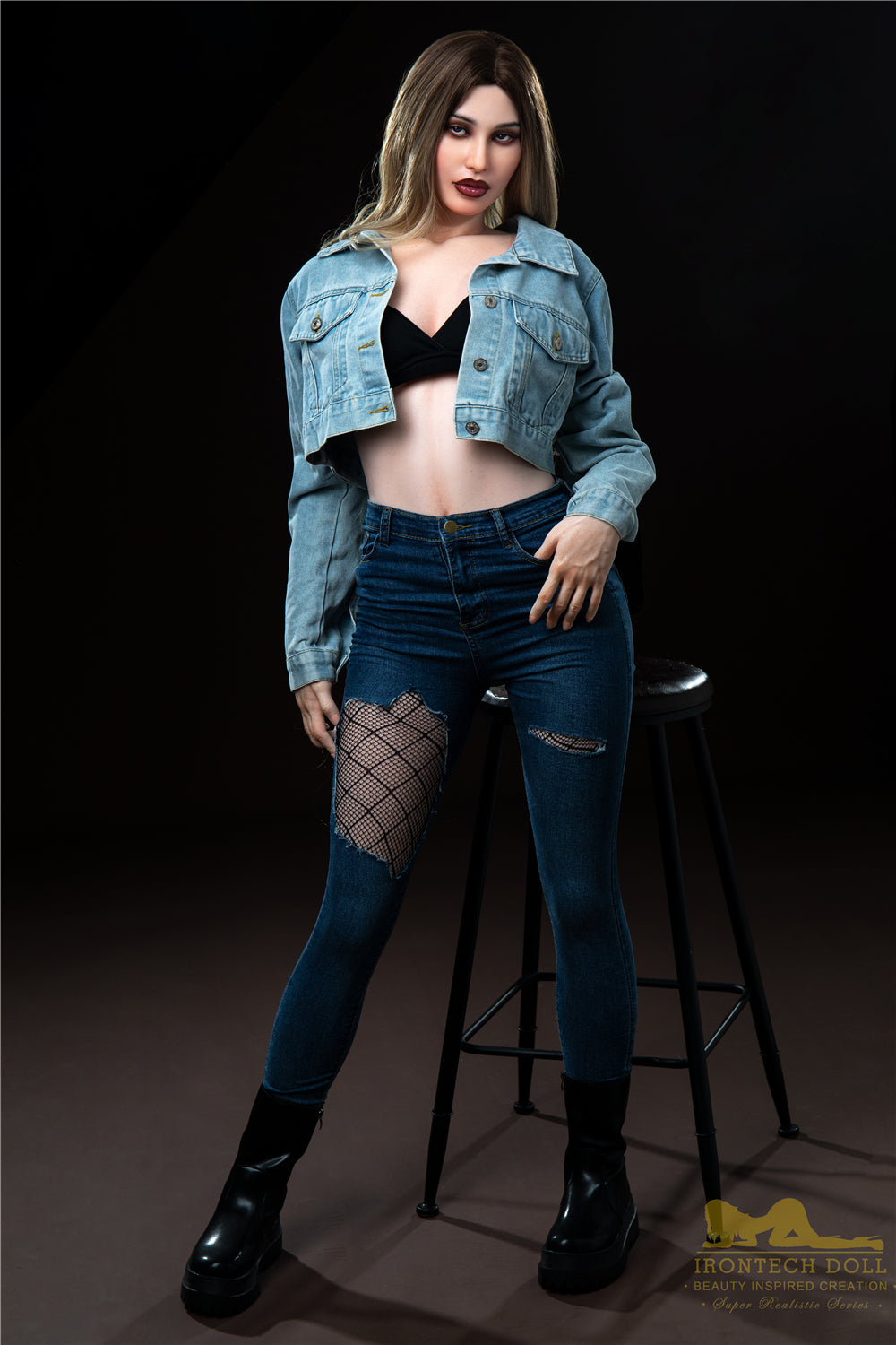 Pearl 168cm(5ft6) A-Cup Silicone Love Doll - Irontech Doll®