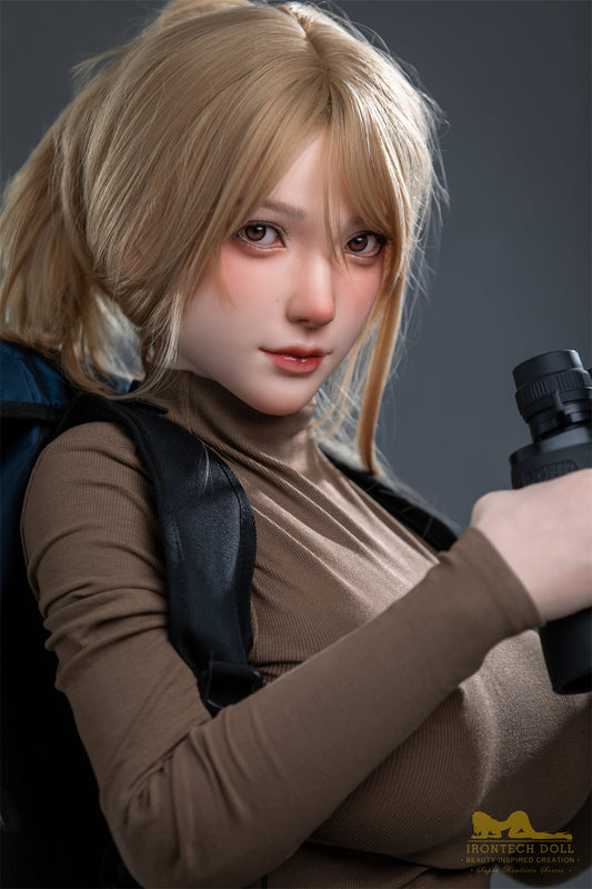 Kitty hard head 165cm (5ft4) F-Cup mountain climber silicone Realistic Love Doll - Irontech Doll®- EU STOCK