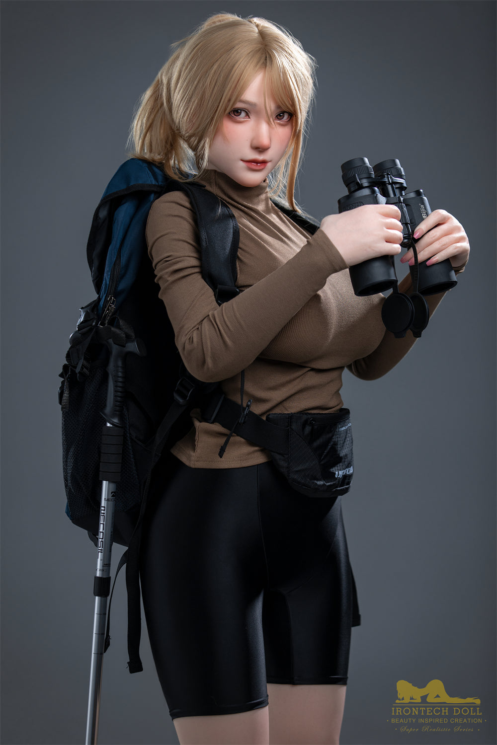 Kitty hard head 165cm (5ft4) F-Cup mountain climber silicone Realistic Love Doll - Irontech Doll®- EU STOCK