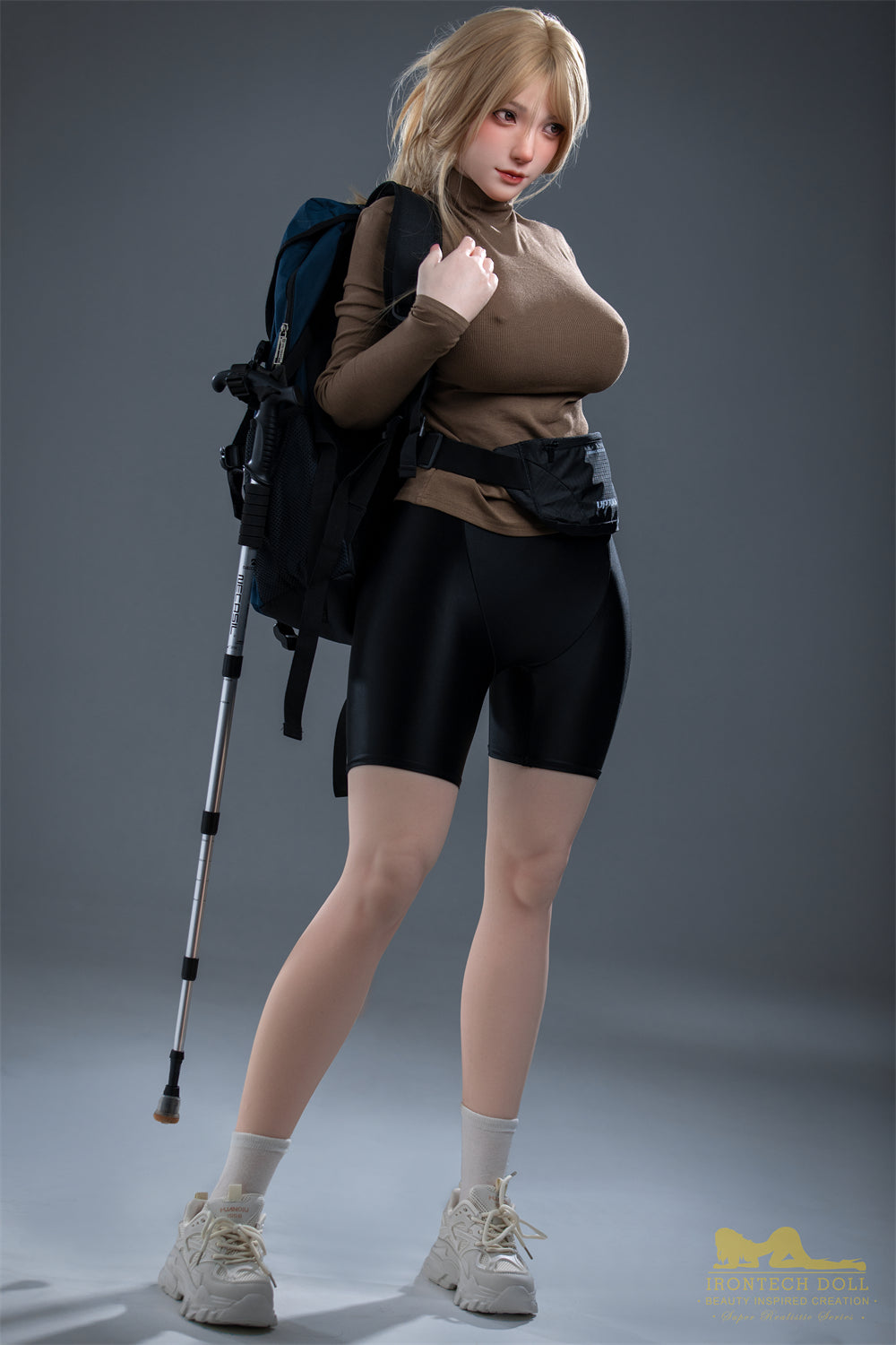 Kitty hard head 165cm (5ft4) F-Cup mountain climber silicone Realistic Love Doll - Irontech Doll®- EU STOCK