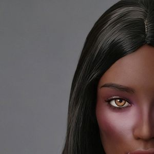 Implanted Hair Chocolate Lady Doll options_hidden_products