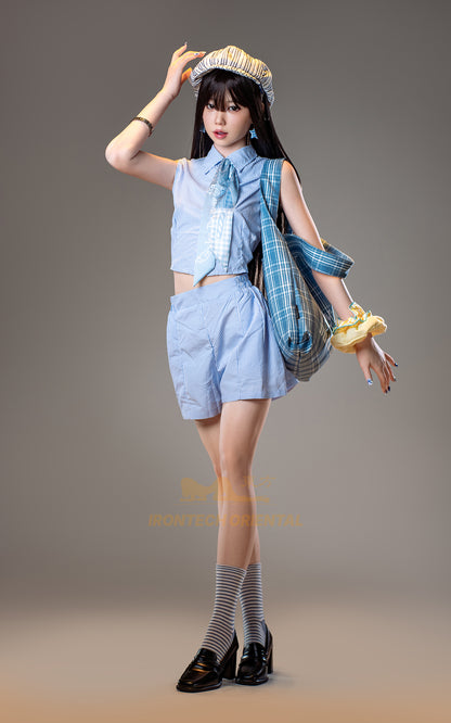 Kurumi silk glow skin tone 161cmM Full Silicone Sexy Love Doll - Oriental Series - Irontech Doll®