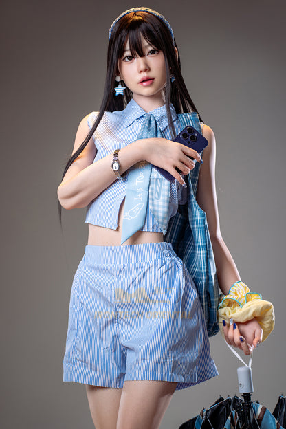 Kurumi silk glow skin tone 161cmM Full Silicone Sexy Love Doll - Oriental Series - Irontech Doll®