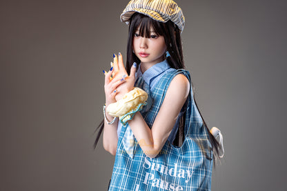 Kurumi silk glow skin tone 161cmM Full Silicone Sexy Love Doll - Oriental Series - Irontech Doll®
