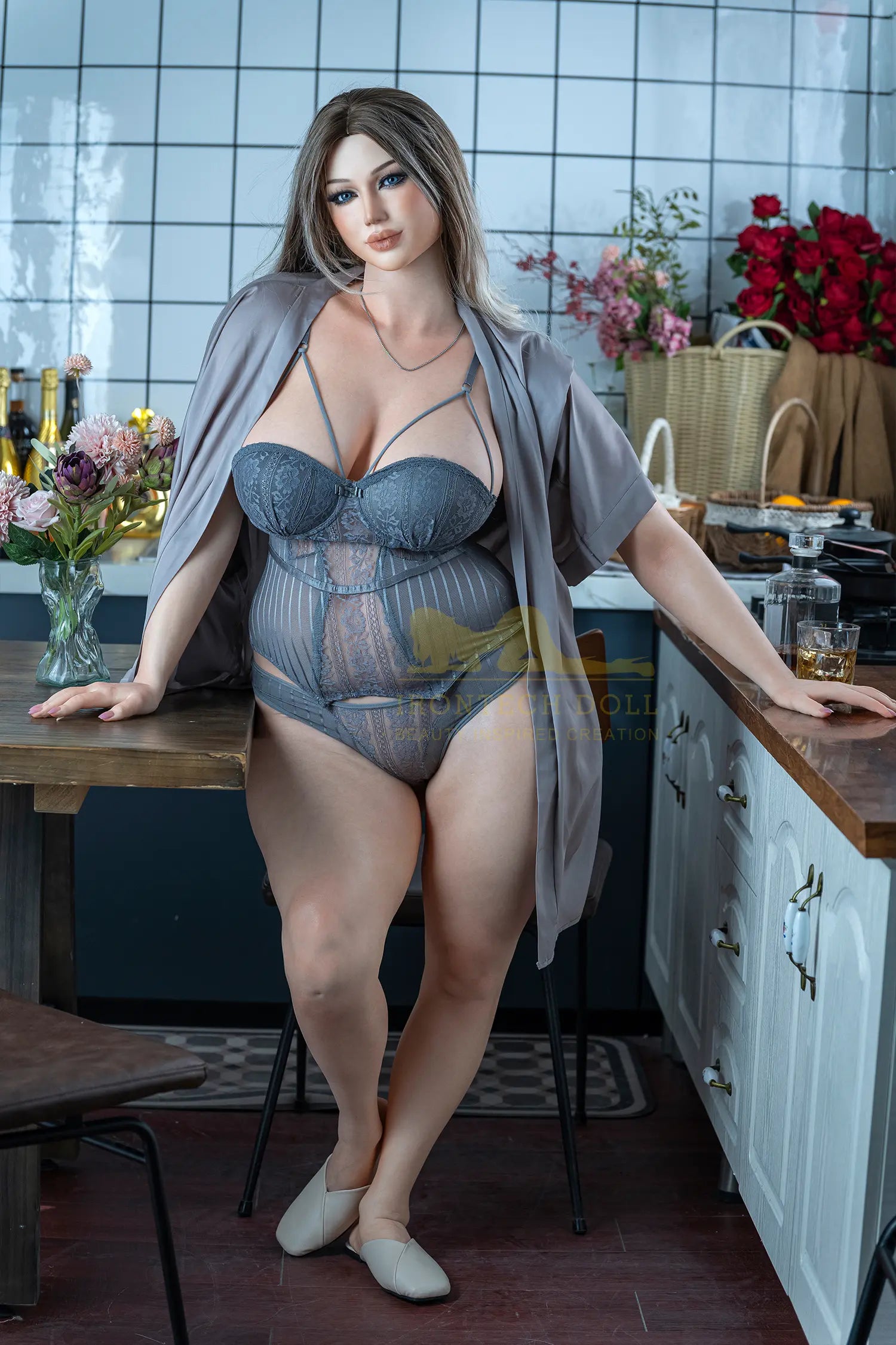 Celine BBW Premium Silicone Sex Doll - Super Realistic Series - JLD Celine BBW Premium Silicone Sex Doll - Super Realistic Series - JLD