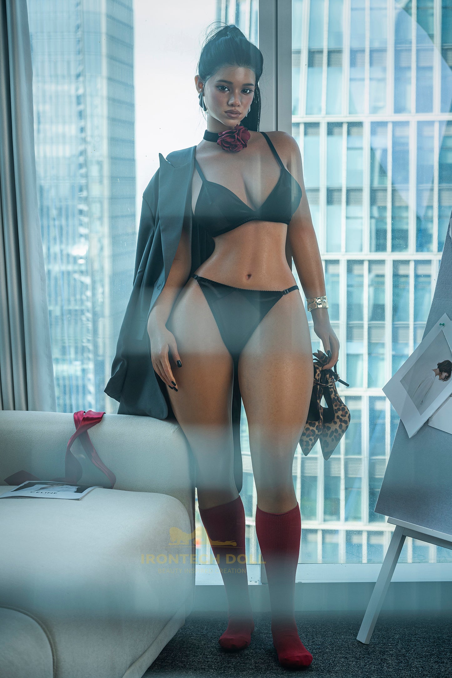 Tyra Movable Jaw 164cm(5ft4) E-Cup Full Silicone - Super Realistic Series - Irontech Doll®