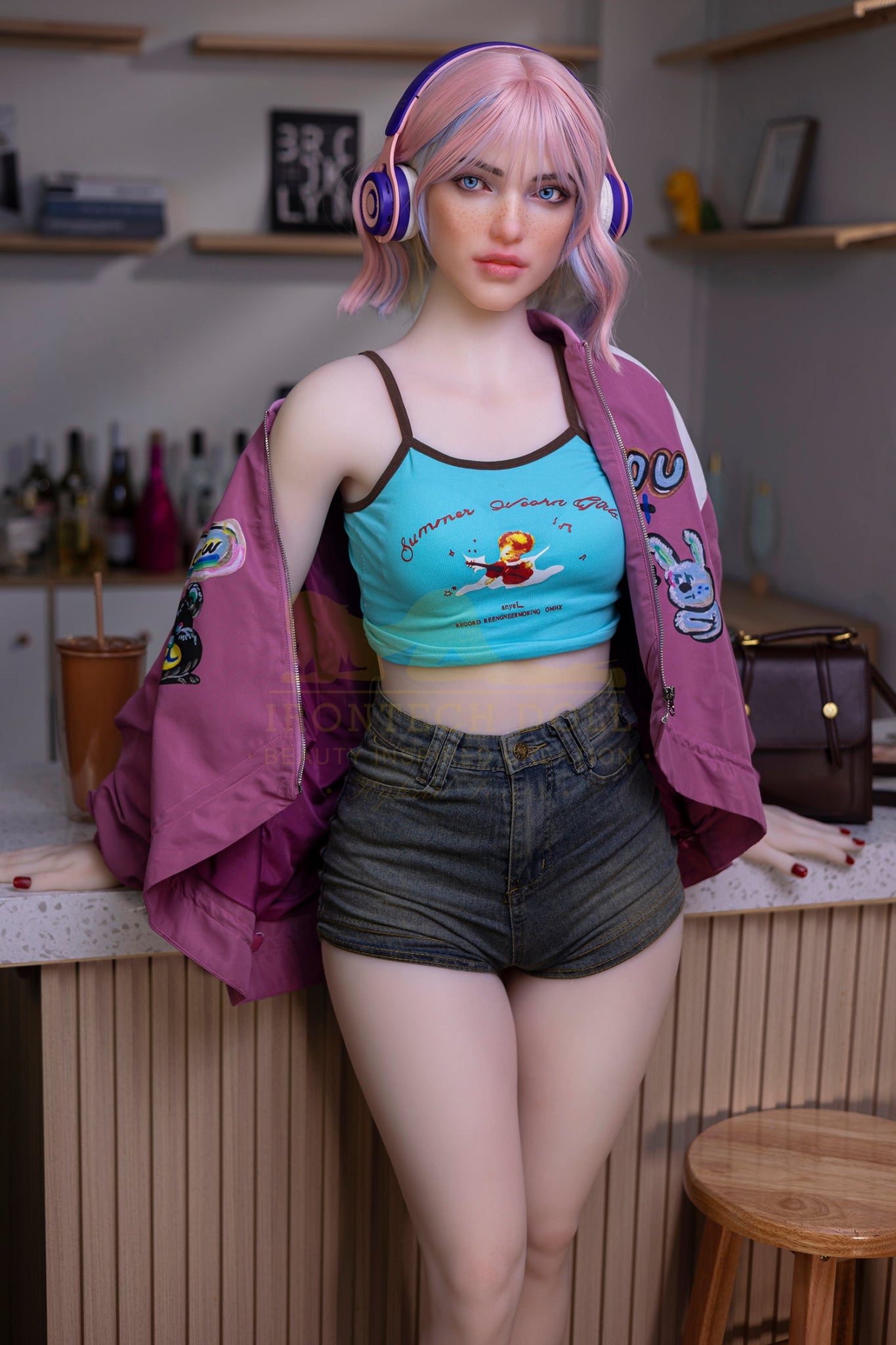 Heidi Hybrid Silicone Head + TPE Body - IronTech Doll® Irontech Doll®