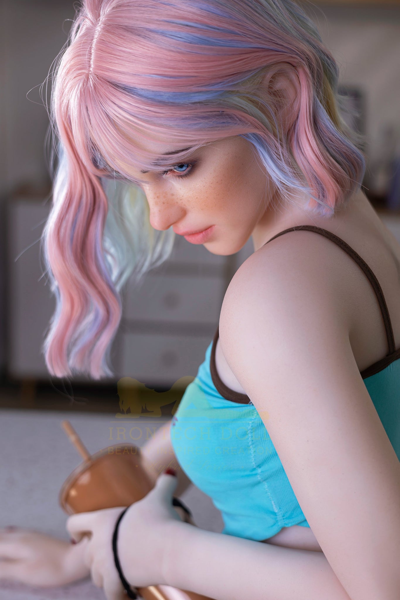 Heidi Hybrid Silicone Head + TPE Body - IronTech Doll® Irontech Doll®