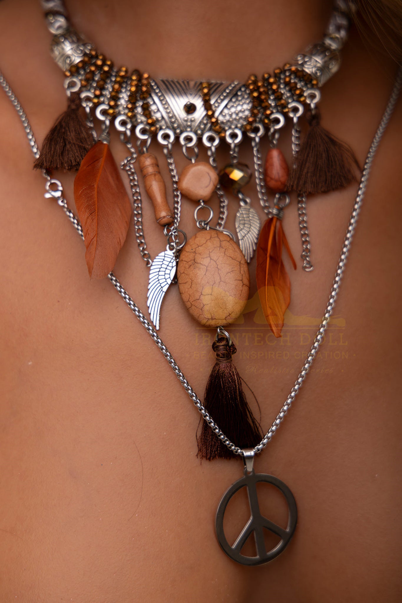 Tina Dark Tanned Premium Silicone Love Doll - Super Realistic Series - IronTech Doll Irontech Doll®