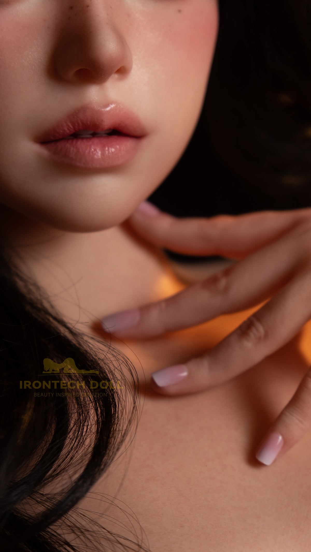 Eileen Mysterious Lady 164LN (5ft4) I-Cup BBW Real Skin Texture Full Silicone Sex Doll - Super Realistic Series - Irontech Doll®