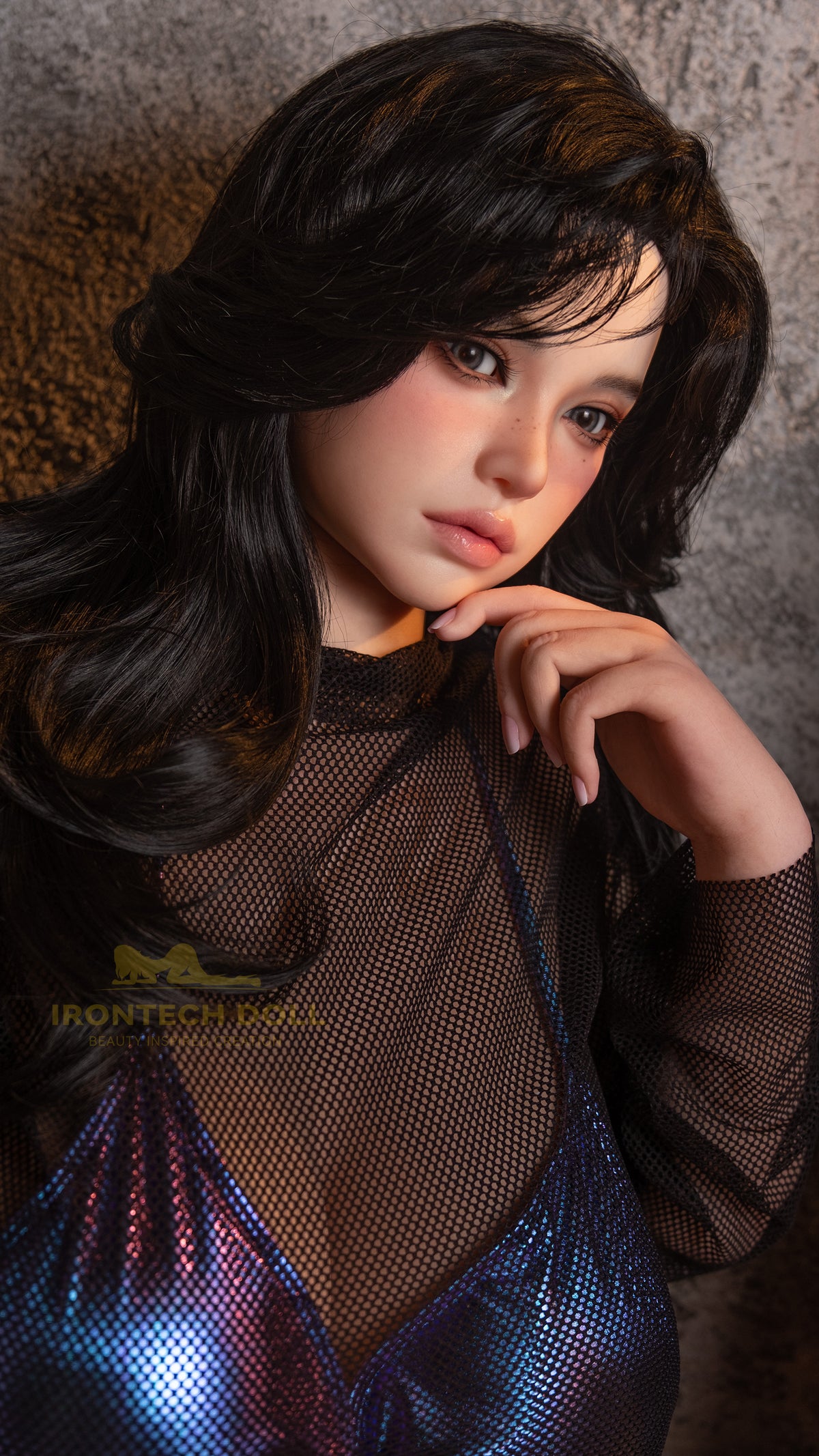 Eileen Mysterious Lady 164LN (5ft4) I-Cup BBW Real Skin Texture Full Silicone Sex Doll - Super Realistic Series - Irontech Doll®