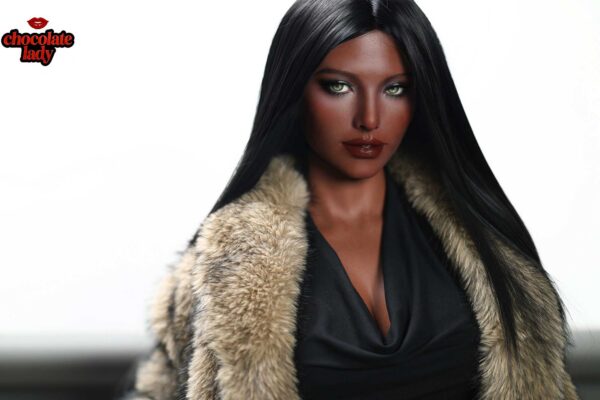 Naomi 166cm C-Cup Silicone Sex Doll - Chocolate Lady Doll
