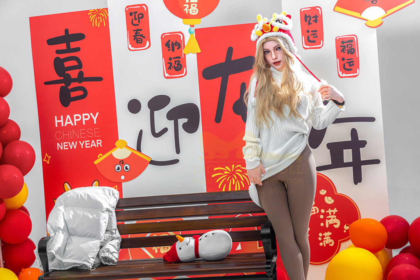 Vivian 163cm Blonde Full Silicone - IronTech Doll® Irontech Doll®