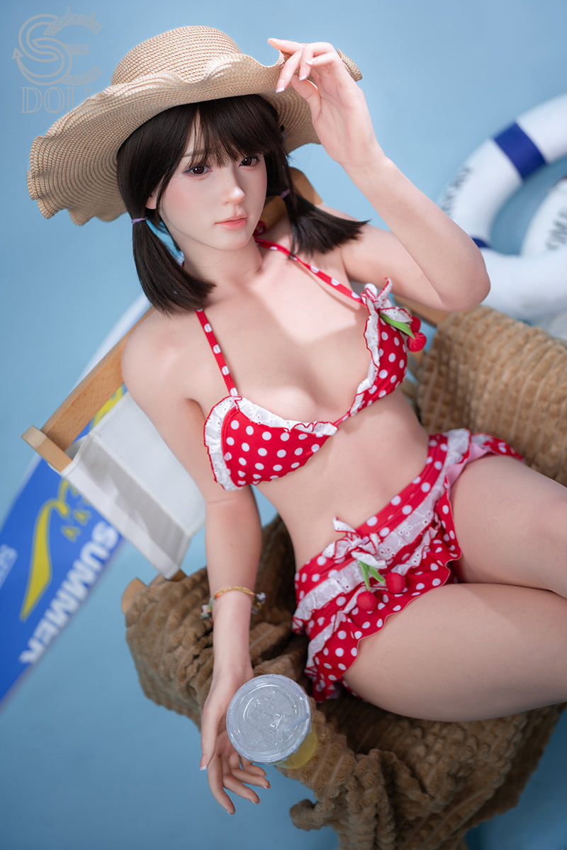 Airi.A Realistic Skin Textures T159cm(5ft3) A-Cup Full Silicone Sex Doll - SEDOLL®