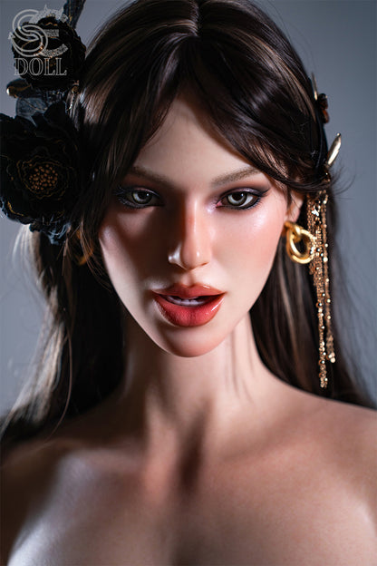 Silikonová hlava Winona (pohyblivá čelist) + panenka SLE Body Sex – ZELEX® [SKLADY pro USA a Kanadu]