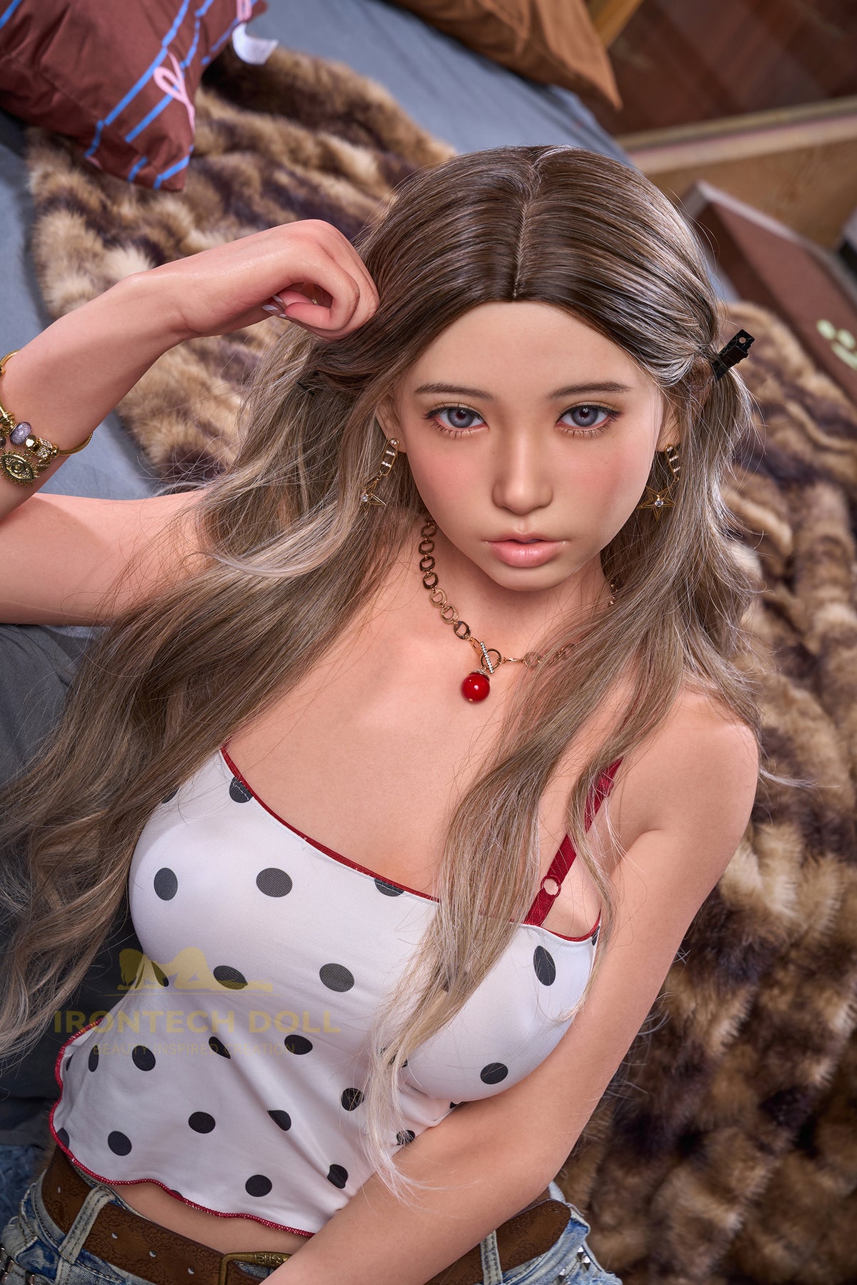 Suki ROSmax Head 166cm 2.0 (5ft4) C-Cup Realistic Silicone Doll - IronTech Doll®