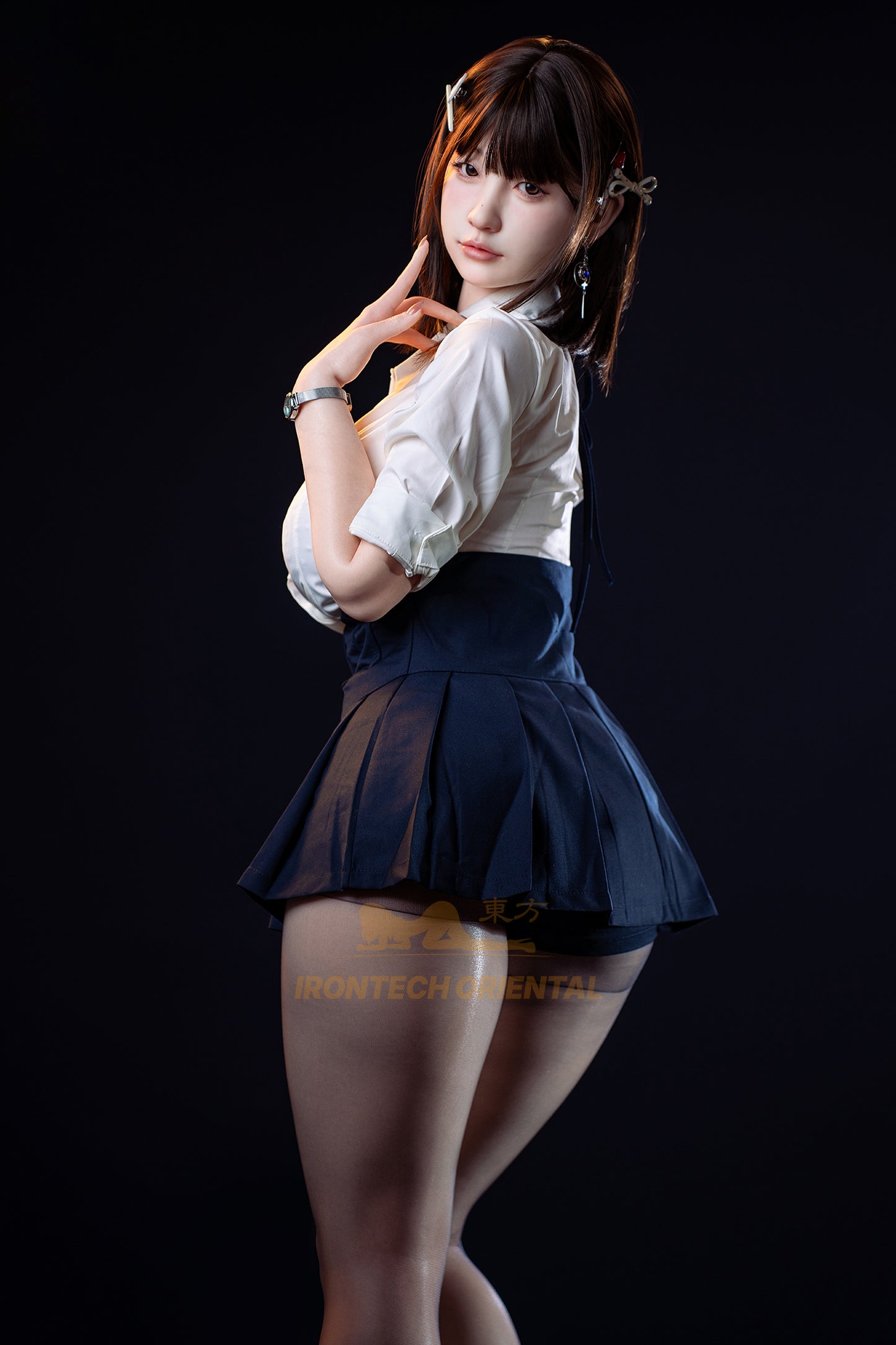 Yui ROSmax 158Tcm(5ft21) Shy Crush E-cup Realistic Skin Silicone Love Doll - Oriental Series - Irontech Doll®