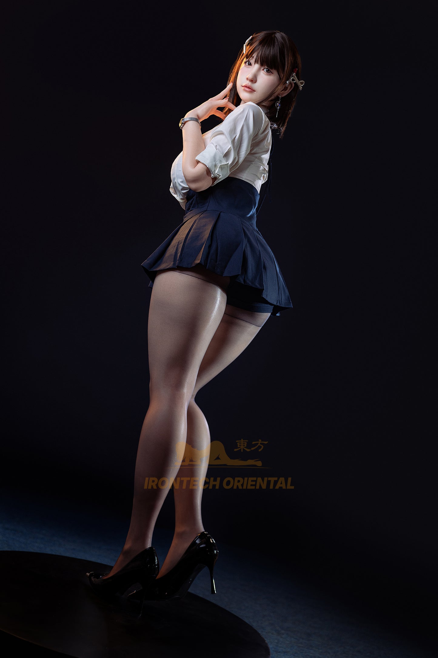 Yui ROSmax 158Tcm(5ft21) Shy Crush E-cup Realistic Skin Silicone Love Doll - Oriental Series - Irontech Doll®
