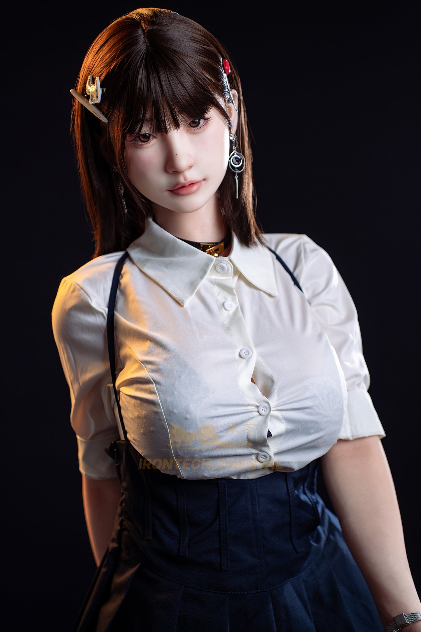 Yui ROSmax 158Tcm(5ft21) Shy Crush E-cup Realistic Skin Silicone Love Doll - Oriental Series - Irontech Doll®