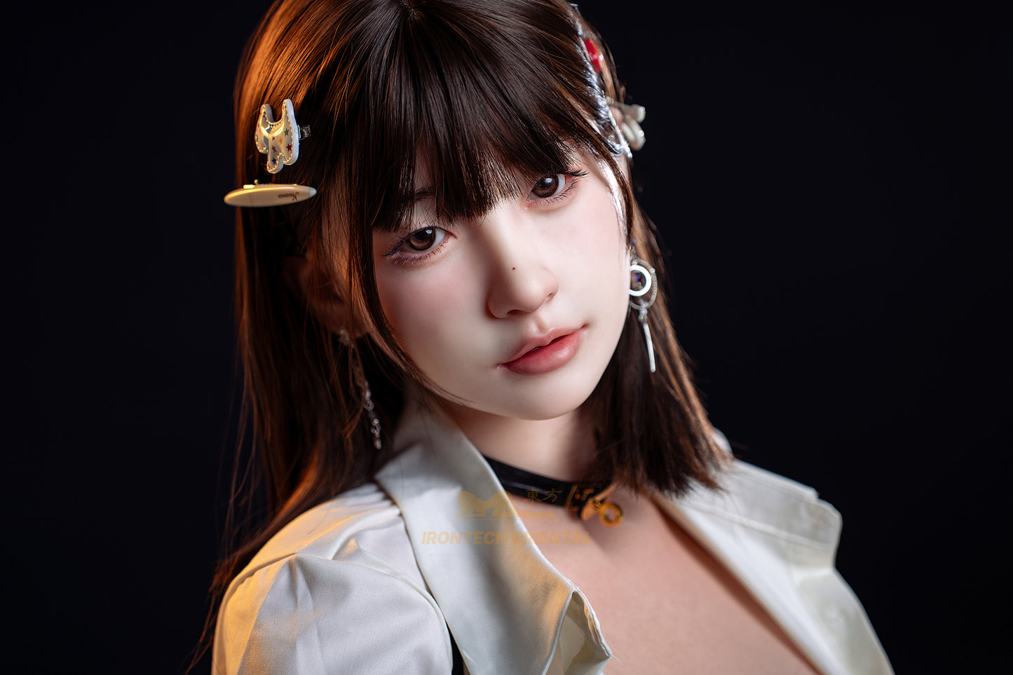 Yui ROSmax 158Tcm(5ft21) Shy Crush E-cup Realistic Skin Silicone Love Doll - Oriental Series - Irontech Doll®