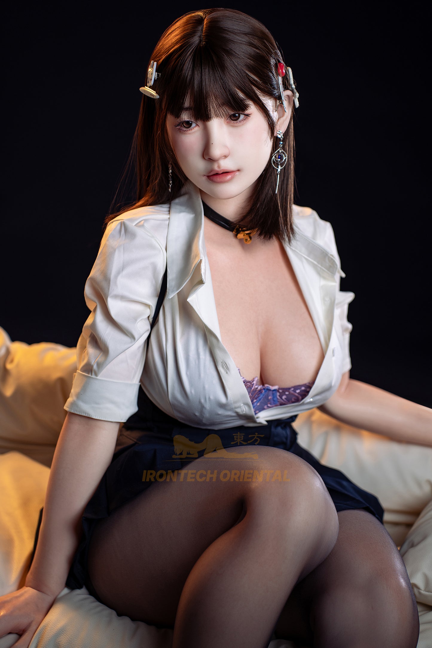 Yui ROSmax 158Tcm(5ft21) Shy Crush E-cup Realistic Skin Silicone Love Doll - Oriental Series - Irontech Doll®