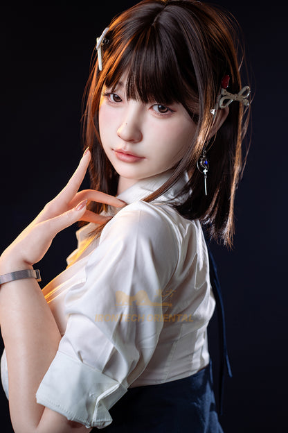 Yui ROSmax 158Tcm(5ft21) Shy Crush E-cup Realistic Skin Silicone Love Doll - Oriental Series - Irontech Doll®